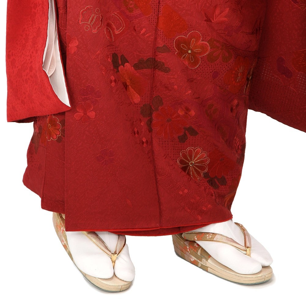 [レンタル] 振袖 同系色花柄 Lサイズの宅配レンタル - 7