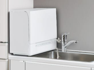 [レンタル] 【長期利用向け】[～食器24点][新品]パナソニック スリム食器洗い乾燥機 NP-TSP1 工事不要 タンク式 4人分 - 2