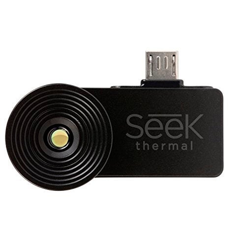 [レンタル] Seek Thermal スマホ用サーマルカメラ (Android(アンドロイド用)スマートフォン用赤外線IRカメラ(サーモグラフィカメラ) - 1