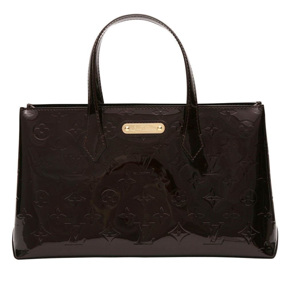 [レンタル] レディース ルイ・ヴィトン モノグラム・ヴェルニ ウィルシャーブルーバード PM ハンドバッグ - 6