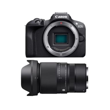 Canon EOS R100とシグマの便利ズームレンズ(16-300mm)セット ミラーレス一眼