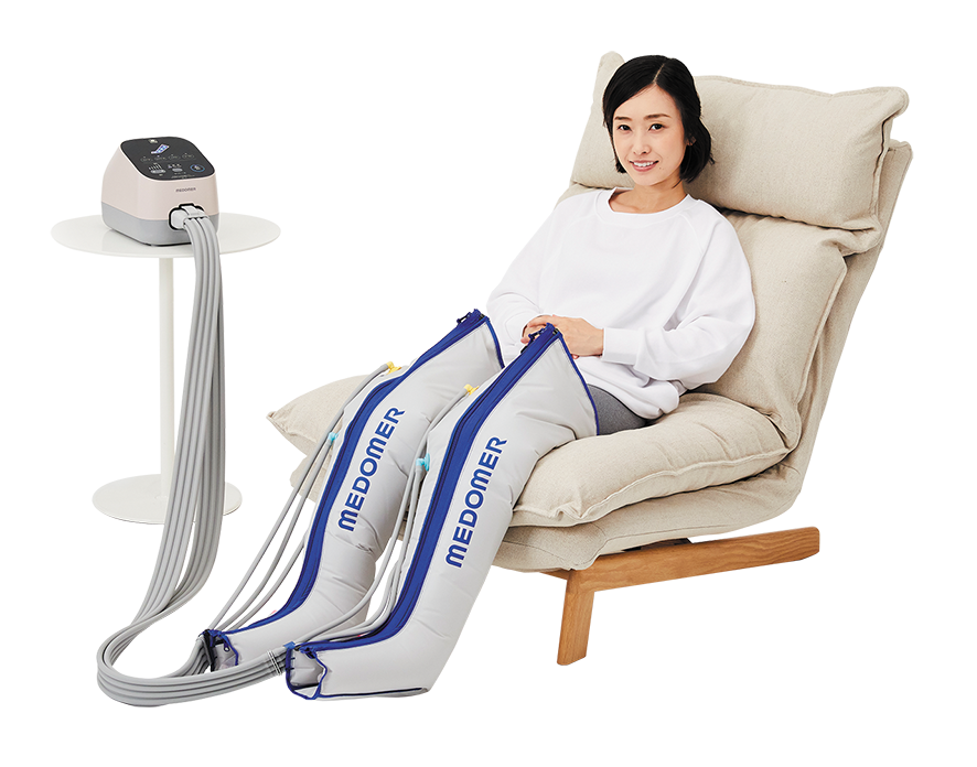 [レンタル] 【送料別】日東工器 本格的エアーマッサージ器ドクターメドマー®DM-45 ブーツセット - 2