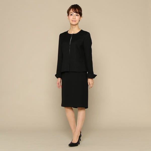 [レンタル] リフレクト セレモニースーツ2点セット(ノーカラージャケット+スカート)の宅配レンタル - 13