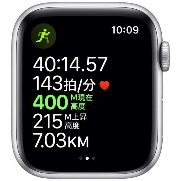 レンタル] Apple Watch Series 5 Nike GPS 44mm シルバーアルミニウム