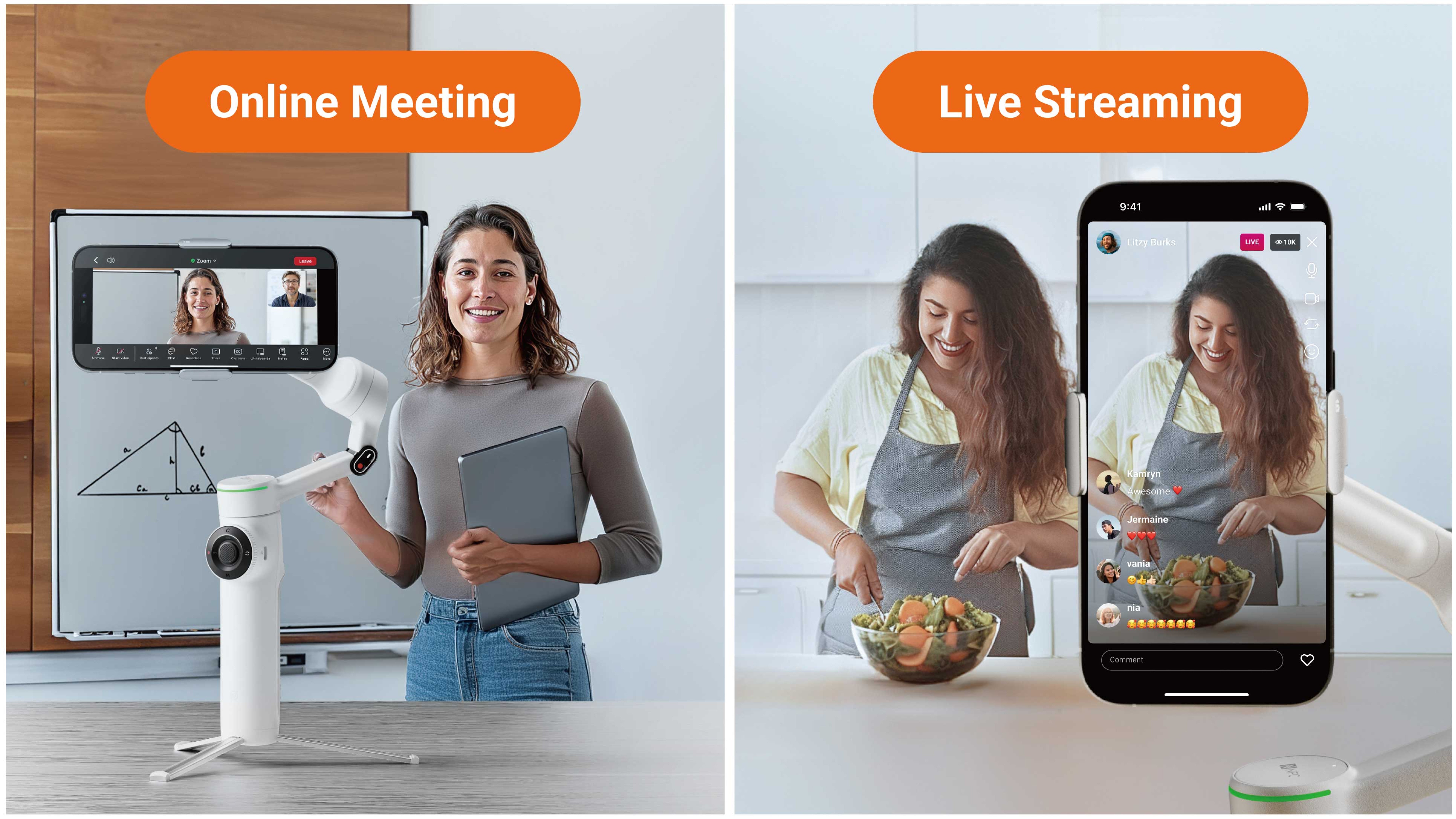 [レンタル] Insta360 Flow 2 pro AI追跡搭載 スマートフォン用ジンバル - 11