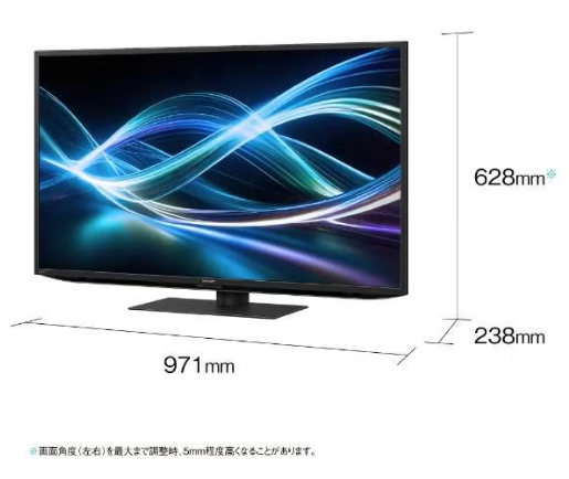 [レンタル] シャープ AQUOS 4T-C43GN2 43V型 4K液晶テレビ - 4