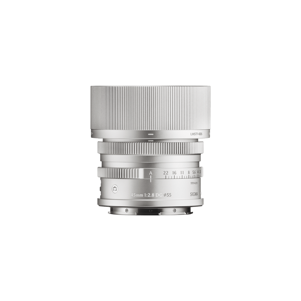 [レンタル] シグマ 45mm F2.8 DG Contemporary (Lマウント用) シルバー