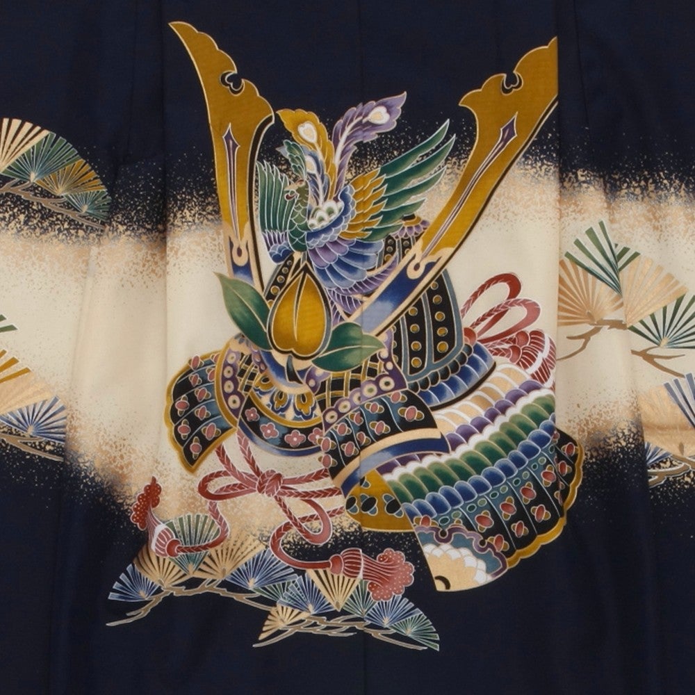 [レンタル] 七五三/節句 袴セット 5歳 男の子 兜 幻想的の宅配レンタル - 2