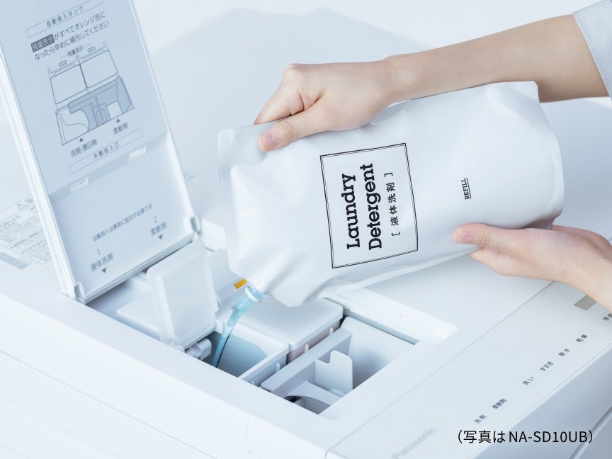 [レンタル] パナソニック 【左開き】洗濯10kg/乾燥5kg NA-SD10HBL ななめドラム式洗濯乾燥機 - 7