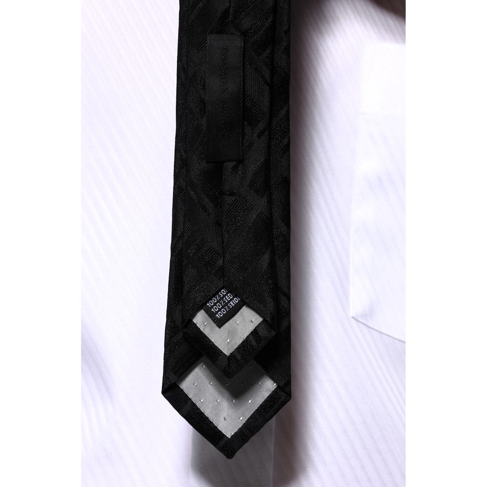 [レンタル] コスチューム・ナショナル メンズネクタイ シルク ブラック ウィンドーペン柄の宅配レンタル - 3