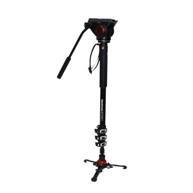 Manfrotto XPRO フルード ビデオ一脚 フルード雲台付