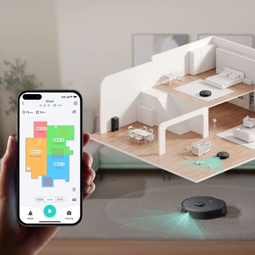 [レンタル] Eufy Clean by Anker ロボット掃除機 Eufy Clean X8 Pro with Self-Empty Station - 10