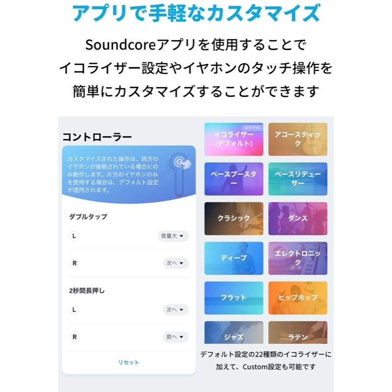 [レンタル] Anker Soundcore Liberty Air 2 完全ワイヤレスイヤホン ブラック - 3