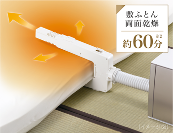 [レンタル] 日立 アッとドライ HFK-VS3000 ふとん乾燥機 - 6
