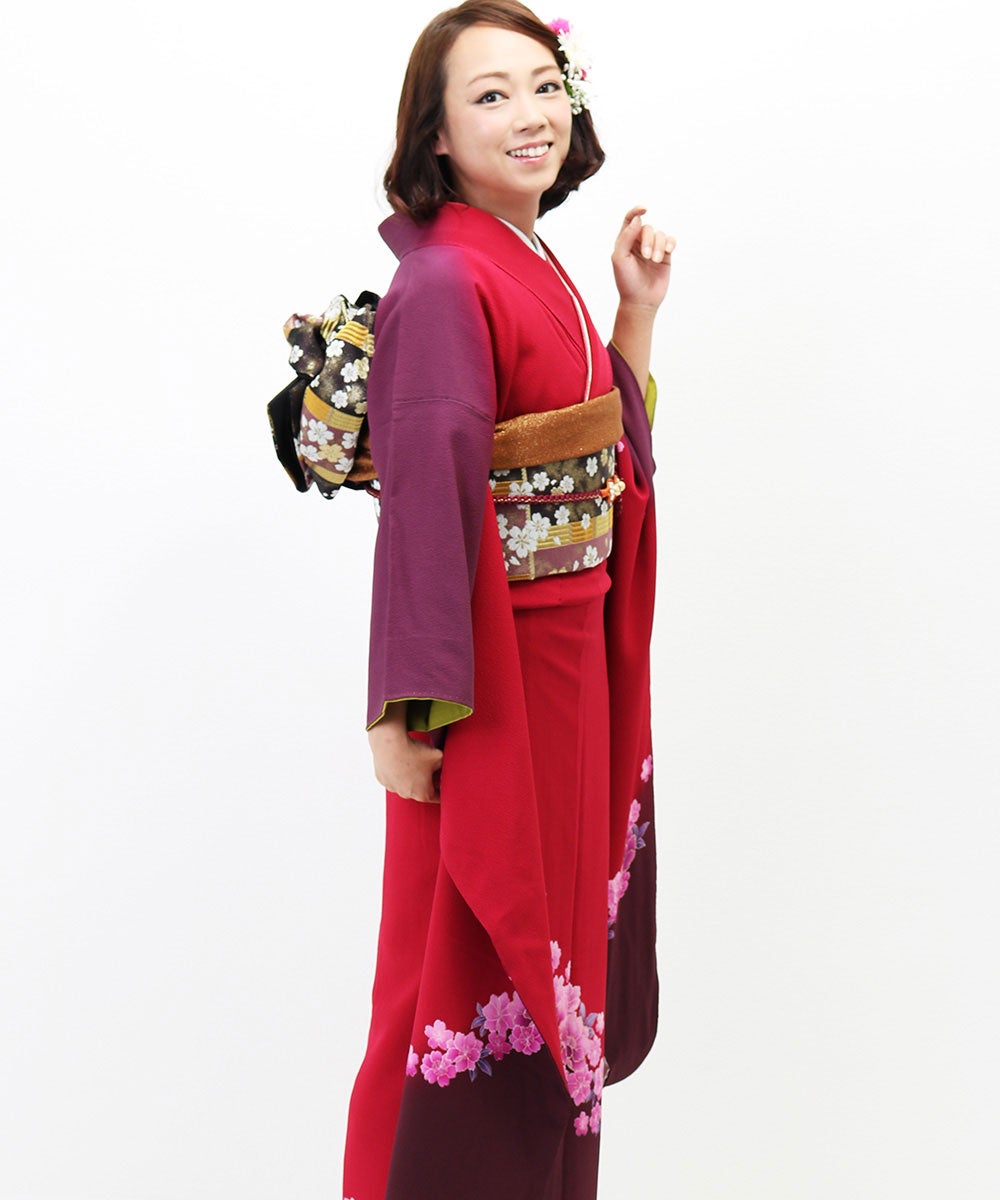 [レンタル] 【対応身長153-173cm】レンタル振袖フルセット-742の宅配レンタル - 2