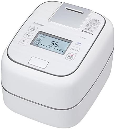 [5.5合炊き] 東芝 真空圧力IH RC-10ZWL 炊飯器 ジャー ホワイト