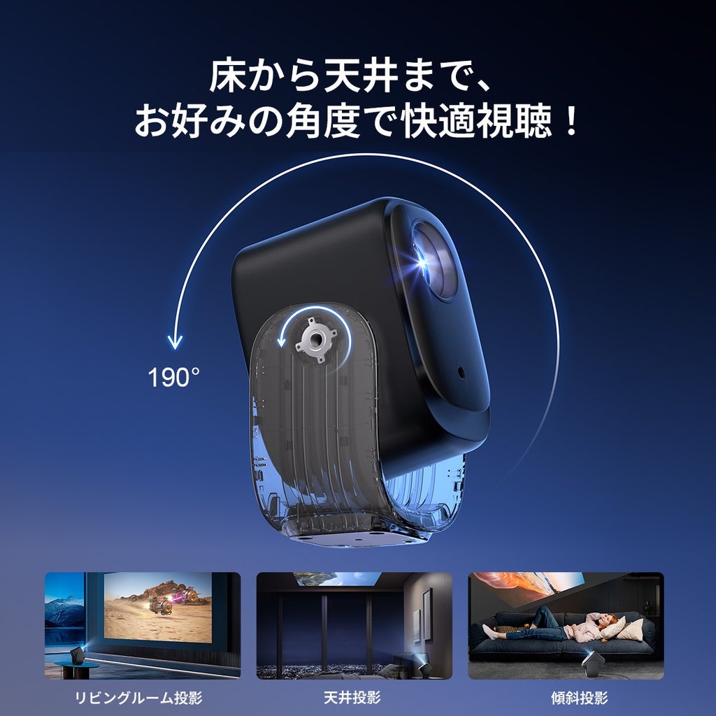 [レンタル] ダンベイ (Dangbei) N2 Mini N2MINI / ACS801 スマートプロジェクター - 3