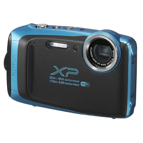 [レンタル] FUJIFILM 防水カメラ FinePix XP130 スカイブルー