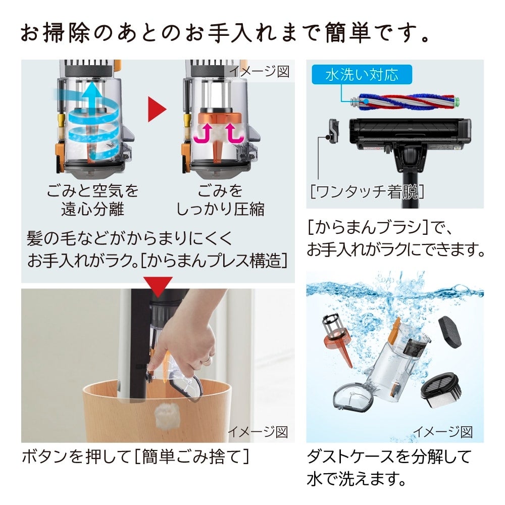 [レンタル] 日立 すごかるスティック PV-BS1M - 4