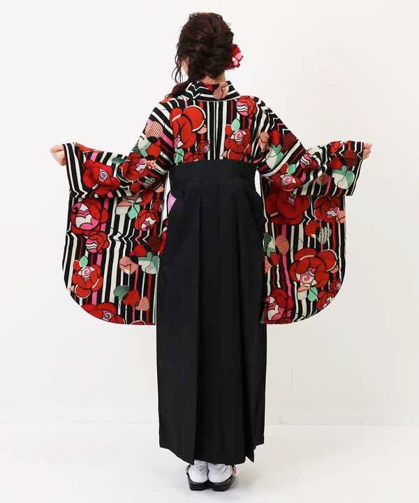 [レンタル] 【対応身長157cm～165cm】卒業式 袴 レンタル フルセット 女性 袴セット-1239の宅配レンタル - 5