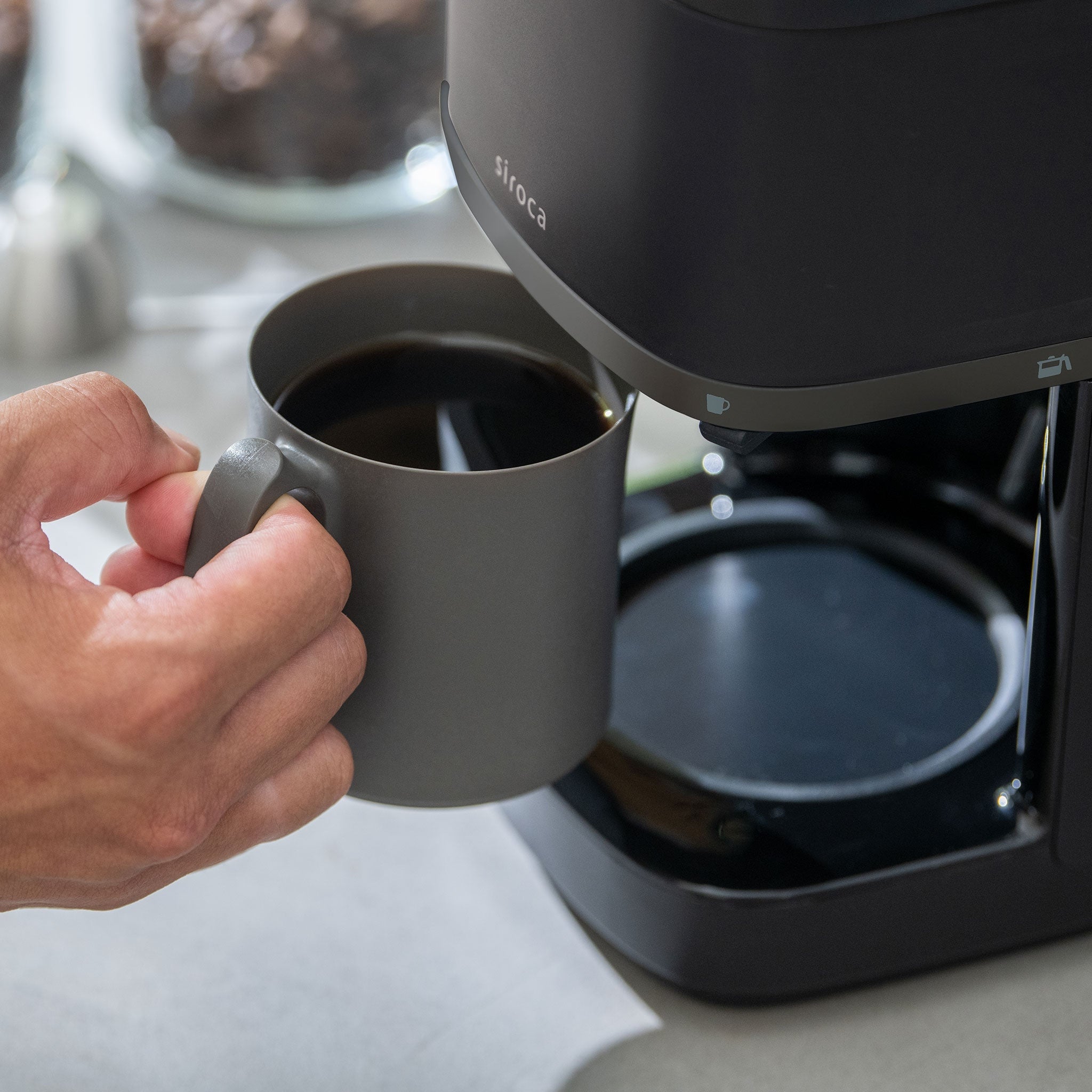 [レンタル] シロカ(siroca) コーン式全自動コーヒーメーカー「カフェばこPRO」CM-6C271 - 12