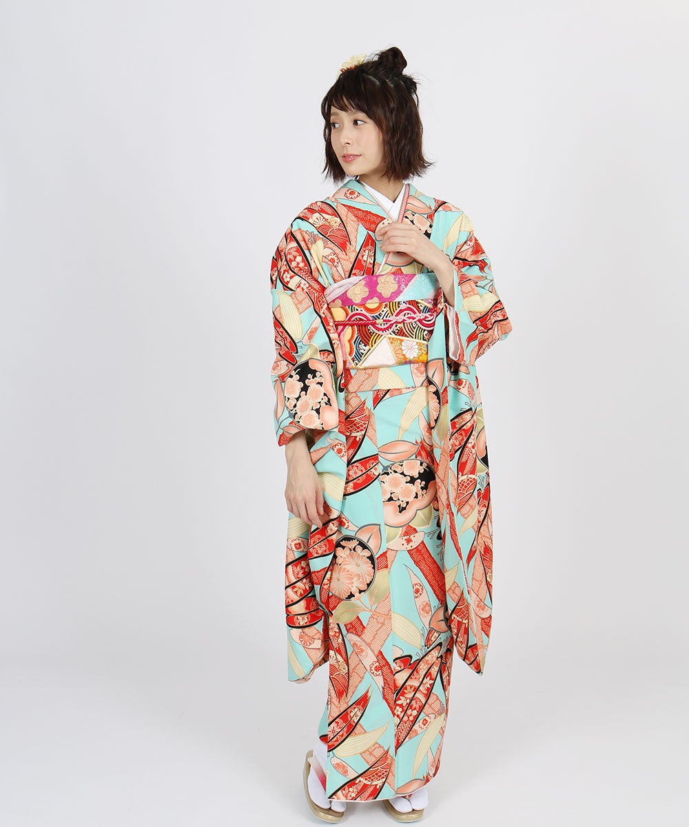 [レンタル] 【対応身長155-170cm】レンタル振袖フルセット-895の宅配レンタル - 6