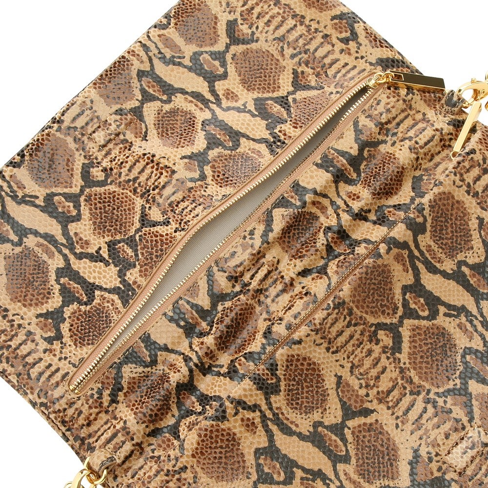 [レンタル] レディース トリーバーチ プリントレザー ショルダーバッグ - 5