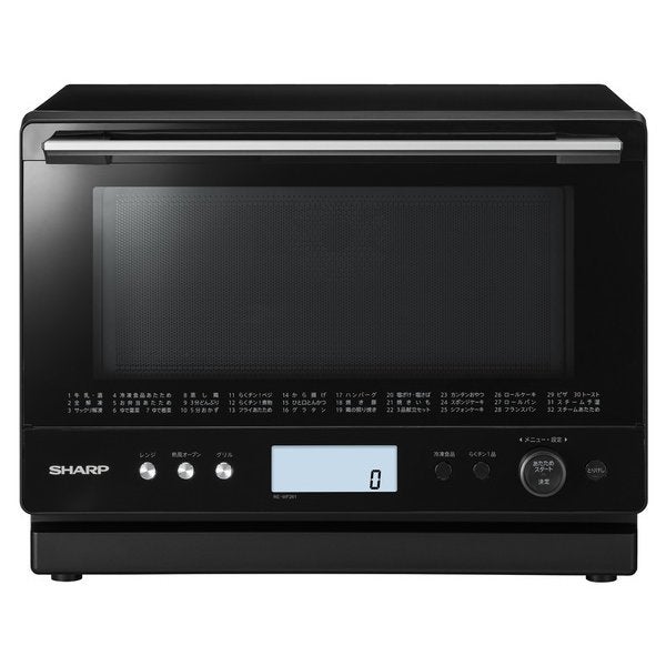 [レンタル] [26L]シャープ PLAINLY RE-WF261-B オーブンレンジ ブラック