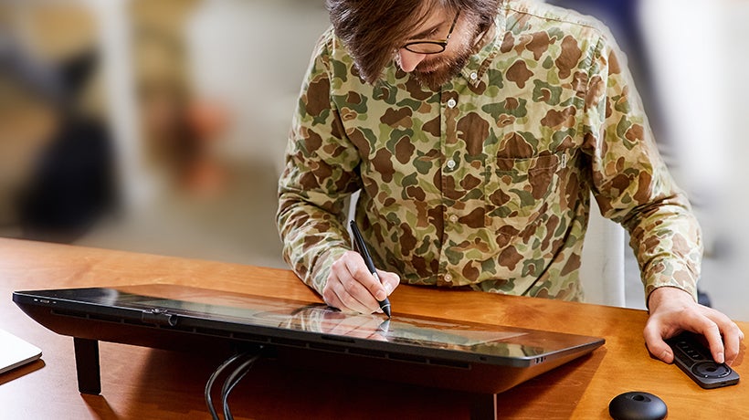 [レンタル] Wacom ワコム 液晶ペンタブレット Cintiq Pro 24 ペン＆タッチモデル DTH-2420/K0 - 3