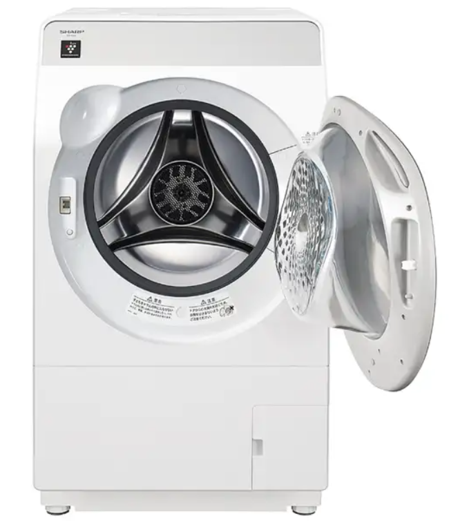 [レンタル] シャープ【右開き】洗濯11kg/乾燥6kg ES-K11C-WRドラム式洗濯乾燥機 - 3