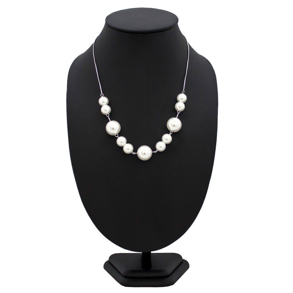 [レンタル] 大小パールネックレス ベネチアンチェーンの宅配レンタル - 3