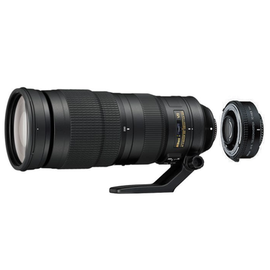 ニコン AF-S NIKKOR 200-500mm f/5.6E ED VR 望遠ズームレンズ ＋ テレコンバーター AF-S TC-14E III セット