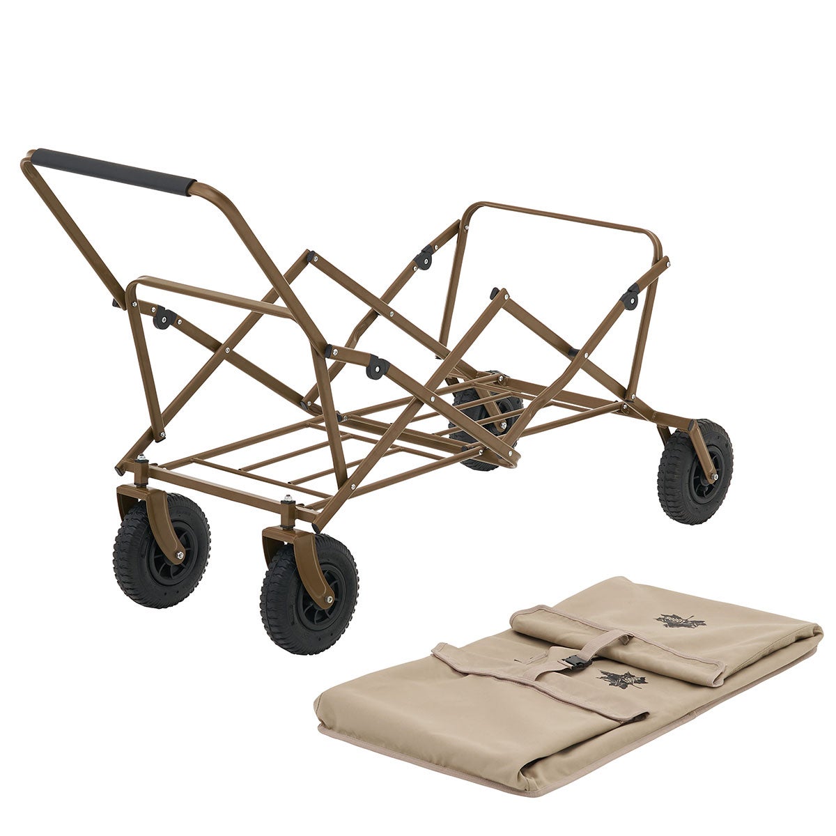 [レンタル] LOGOS (ロゴス) Tradcanvas 丸洗いカーゴキャリー - 5