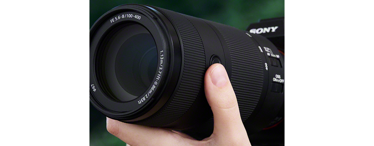 ソニー FE 100-400mm F5.6-8 OSS SEL100400 超望遠ズームレンズ 前玉とフィルター径を手元で確認 - 5