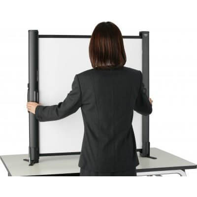 [レンタル] エプソン プロジェクター用スクリーン ELPSC32(50型 / 卓上タイプ) - 3