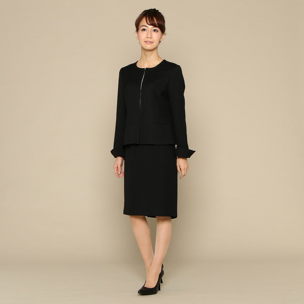 [レンタル] リフレクト セレモニースーツ2点セット(ノーカラージャケット+スカート)の宅配レンタル - 6