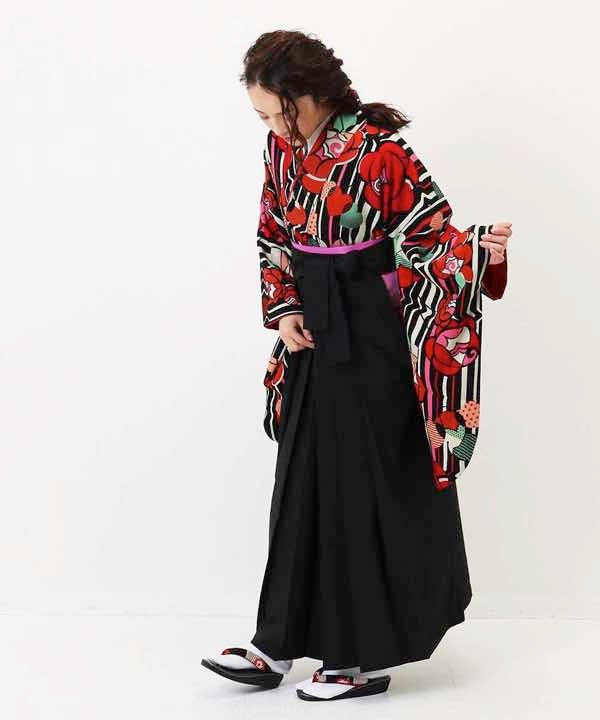 [レンタル] 【対応身長157cm～165cm】卒業式 袴 レンタル フルセット 女性 袴セット-1239の宅配レンタル - 25