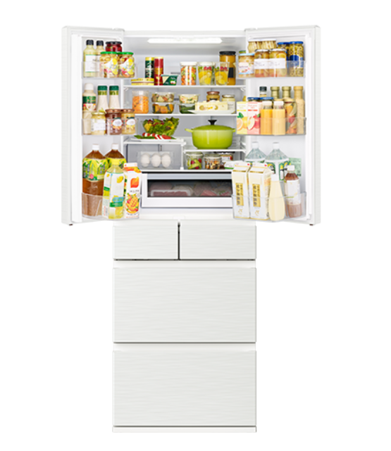 [レンタル] [500L][ファミリー向け][観音開き]日立 R-VW50V 冷凍冷蔵庫 - 4