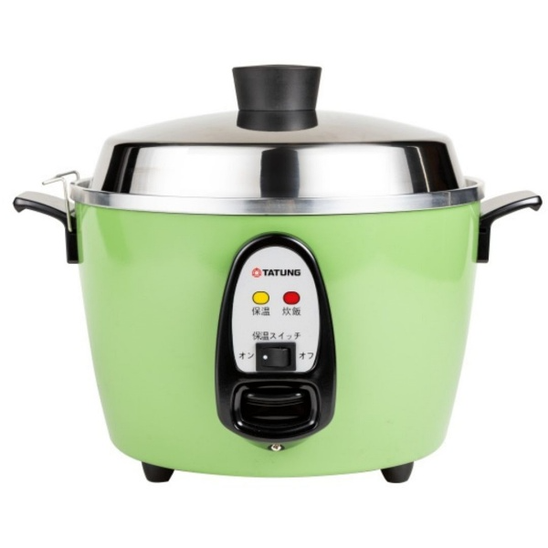 [レンタル] [6合][2人向け]TATUNG 大同電鍋 Mサイズ ステンレス製 グリーン