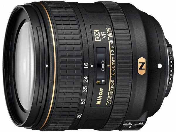 ニコン AF-S DX NIKKOR 16-80mm f/2.8-4E ED VR 標準ズームレンズ