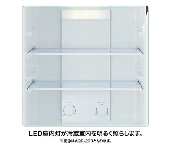 [レンタル] [170L][一人暮らし向け][右開き]アクア AQR-17R 冷凍冷蔵庫 - 11
