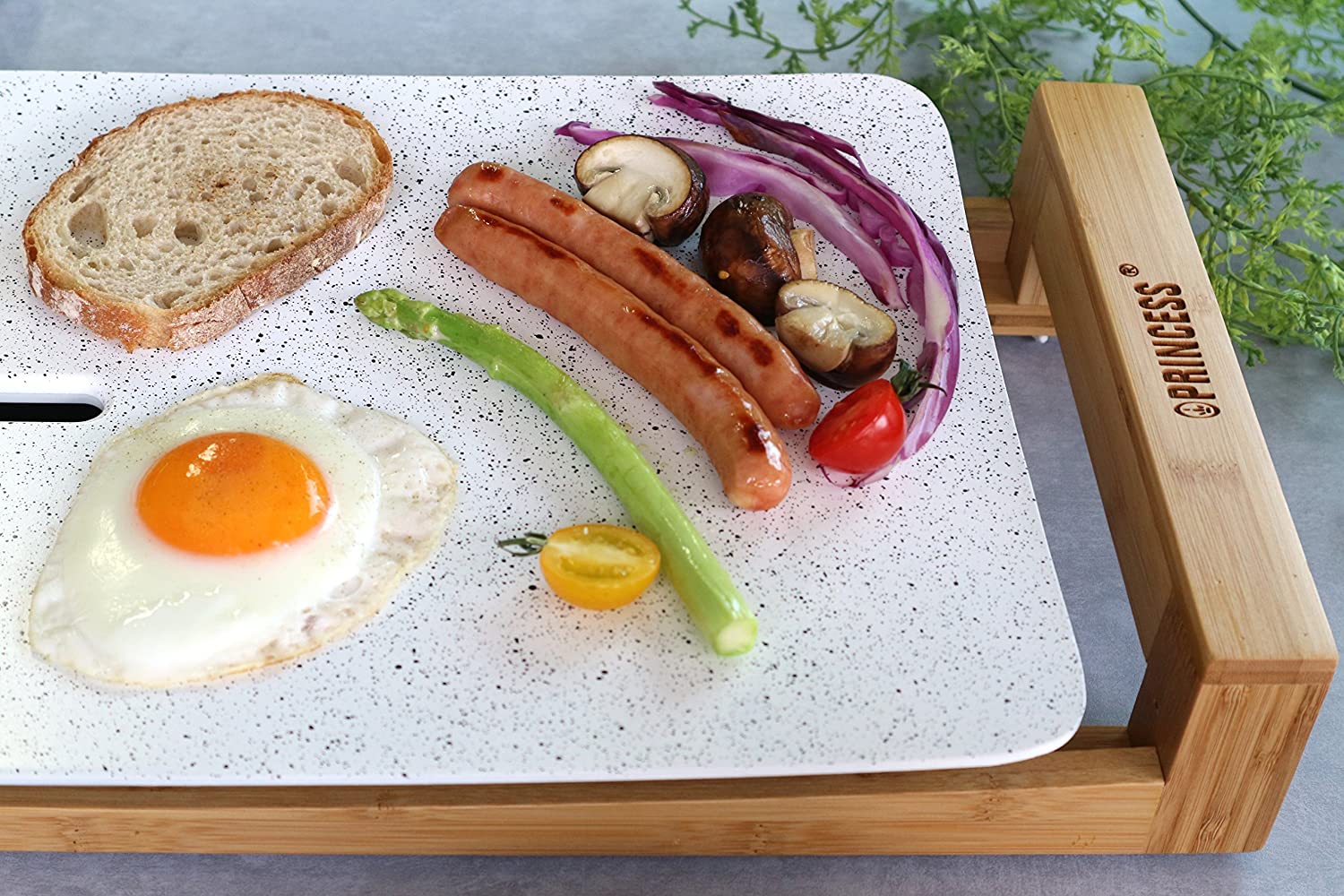 [レンタル] PRINCESS ホットプレート Table Grill Stone ホワイト - 3