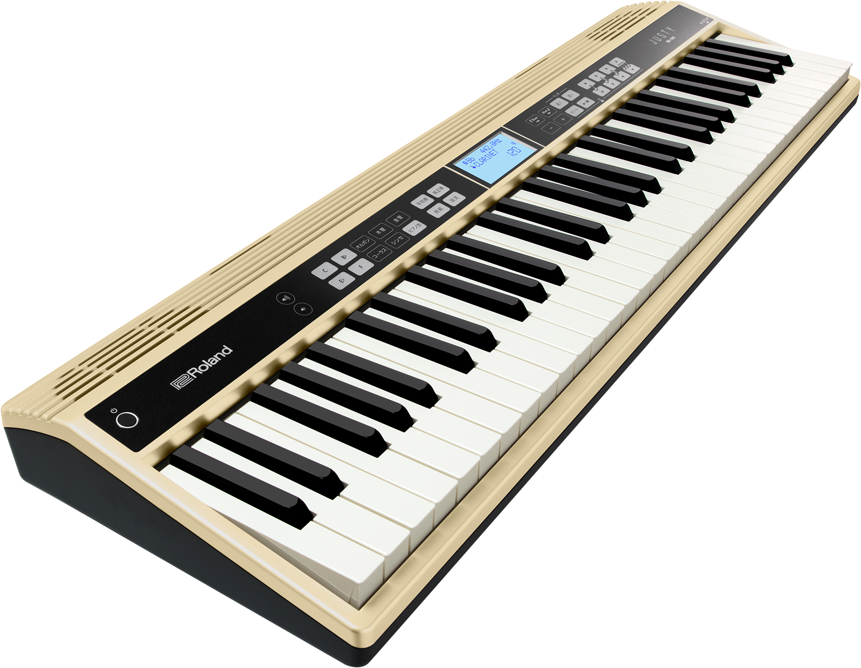 [レンタル] ローランド JUSTY HK-100 ハーモニー＆リズム練習用キーボード - 4