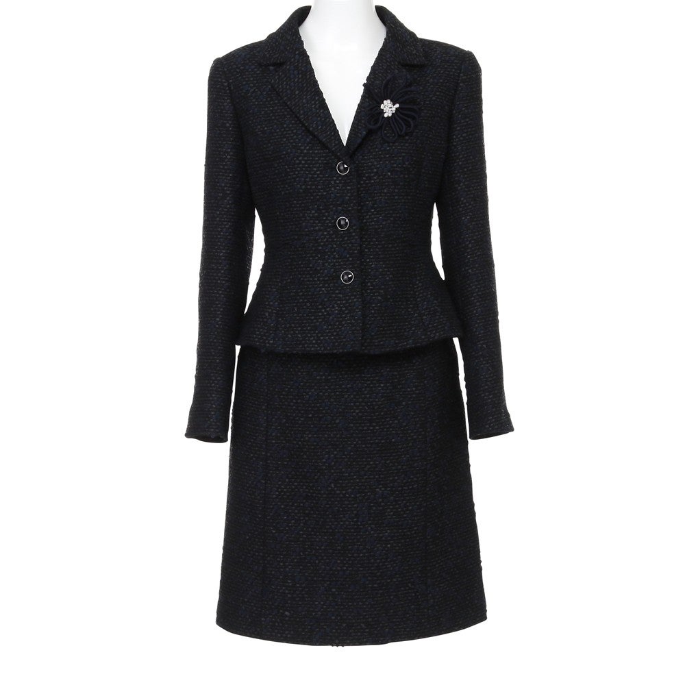 [レンタル] ルネ セレモニースーツ2点セット(ジャケット+スカート) ネイビーの宅配レンタル - 5