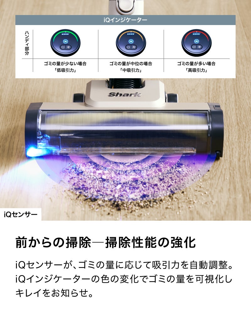 お値下中Shark コードレススティッククリーナー IW4171J ほぼ未使用品 Shark PowerClean 360 コードレススティッククリーナー IW4171J