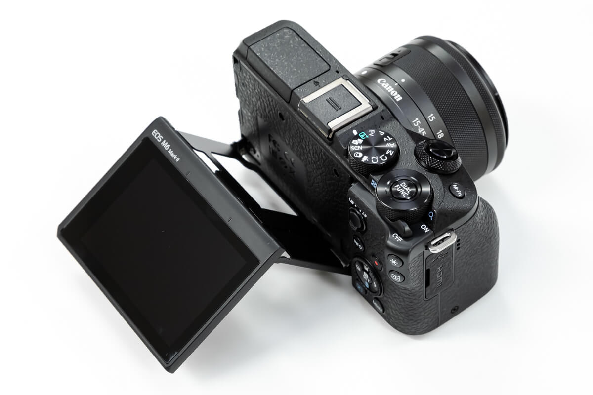 [レンタル] CANON EOS M6 EF-M15-45mmレンズキット(ブラック) ミラーレス一眼 - 3