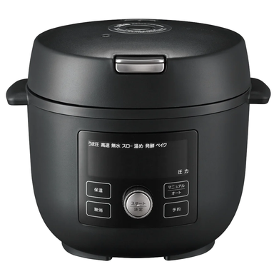 タイガー TIGER COOKPOT(クックポット) COK-A220 電気圧力鍋 マットブラック