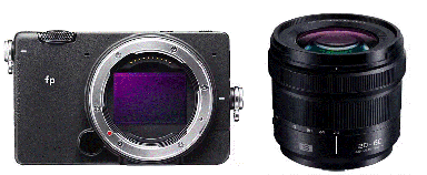 フルサイズカメラデビューセット シグマ fp LUMIX S 20-60mm F3.5-5.6 標準ズームレンズセット ミラーレス一眼