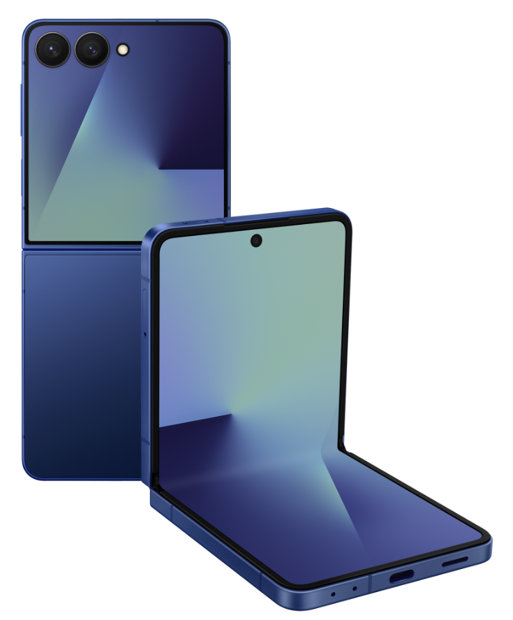 [レンタル] サムスン(Samsung) Galaxy Z Flip7 256GB ブルーシャドウ