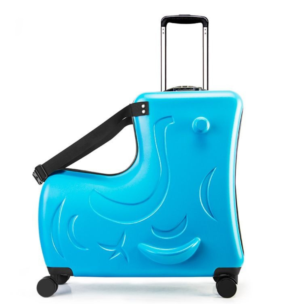 ◎ WINDEAR キャリーケース キッズトラベル Mサイズ ブルー 楽天ビック｜WINDEAR｜ウィンディア キッズトラベル キャリー